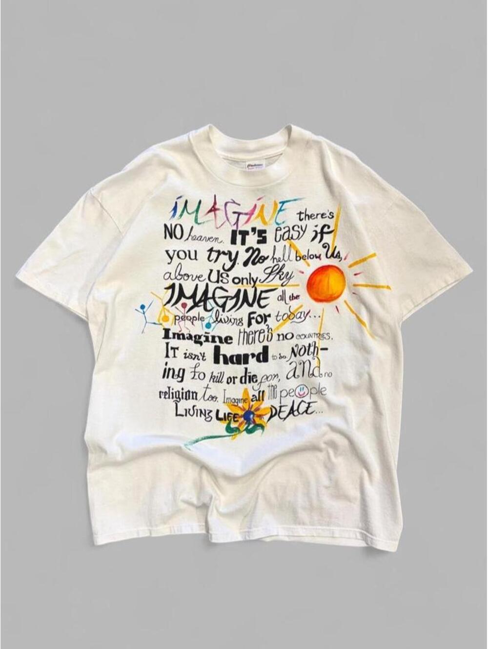 90s John Lennon Art Tee